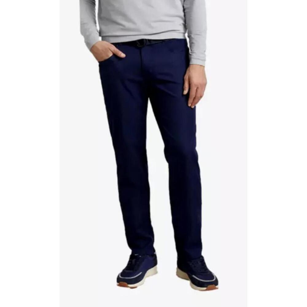 Peter Millar Crown Sport Performance Pants Navy Blue Size 36 NWT MSRP $160